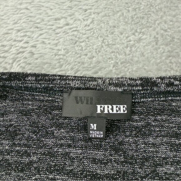 Wilfred Free NWT Anmari Dress Heather Black Women's Size Medium Art # 49399 - Picture 2 of 9